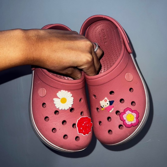 Pink Platform Crocs - Picture 4 of 4